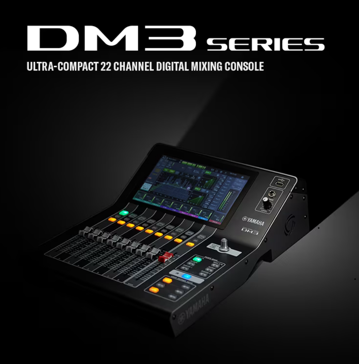Yamaha DM3-D Digital Mixing Console with Dante