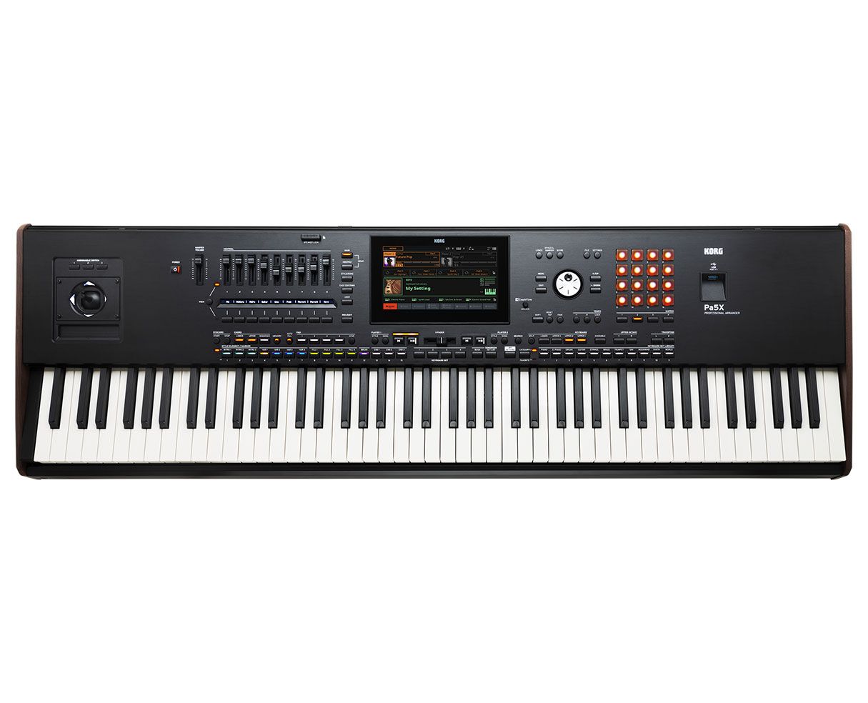 Used Korg Pa5X 88-Key Professional Arranger Keyboard