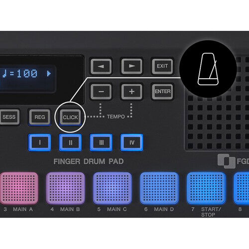Yamaha FGDP-50 All-In-One Finger Drum Pad with Audio Recorder / Sampler