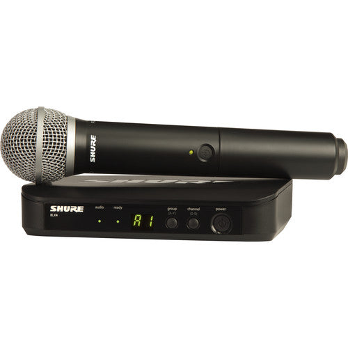 Shure BLX24/PG58 Wireless Handheld Microphone System with PG58 Capsule