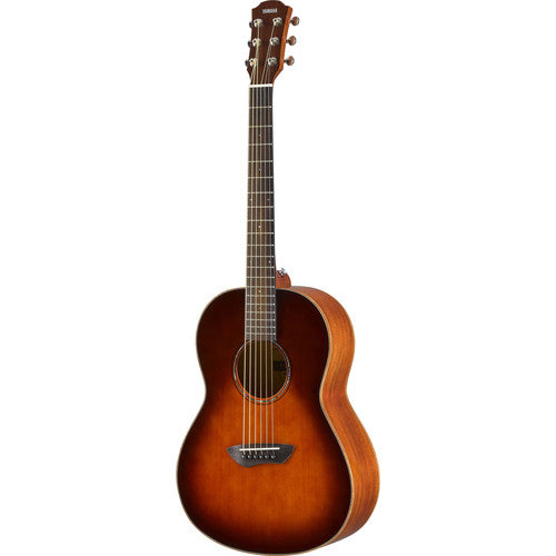 Yamaha CSF3M Compact Parlor Size Folk Guitar Tobacco Brown Sunburst