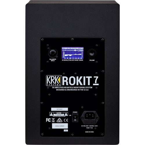 KRK Rokit 7 G4 7" 2-Way Active Studio Monitor Single Black
