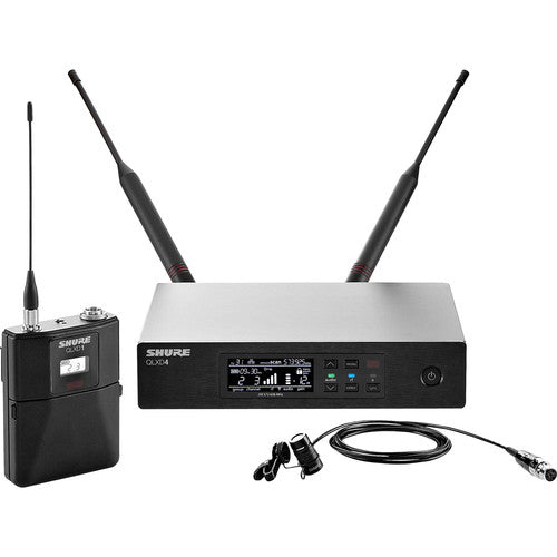 Shure QLXD14/83 Digital Wireless Omnidirectional Lavalier Microphone System