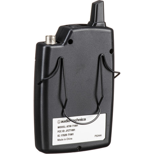 Audio-Technica ATW-1101 System 10 Digital Wireless Bodypack Microphone System with No Mic