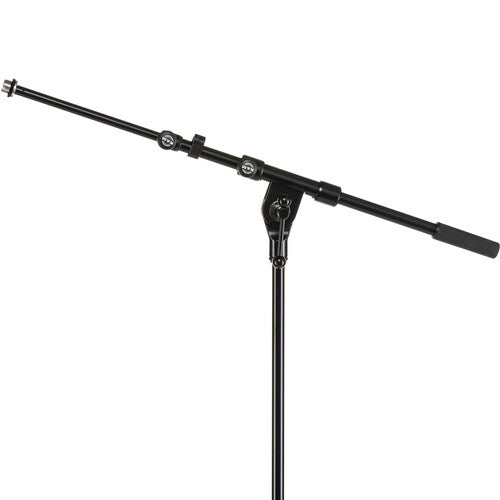K&M 210/9 Tripod Microphone Stand with Telescoping Boom – Key Note Music
