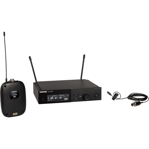 Shure SLXD14/DL4B Digital Wireless DuraPlex Omni Lavalier Microphone System