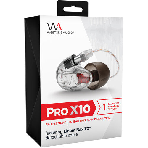 Westone Pro X10 Professional In-Ear Monitors