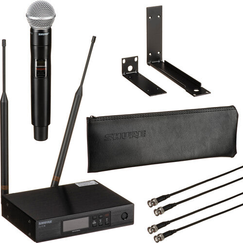 Shure QLXD24/SM58 Digital Wireless Handheld Microphone System with SM58 Capsule