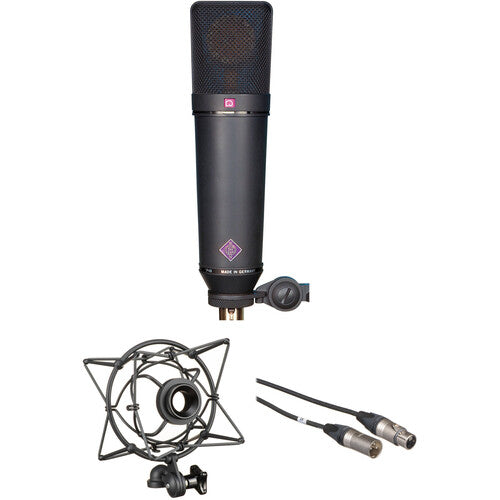 Neumann U 87 Ai Large-Diaphragm Multipattern Condenser Microphone Studio Set