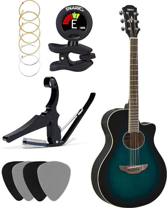Yamaha APX600 Acoustic-Electric Guitar package