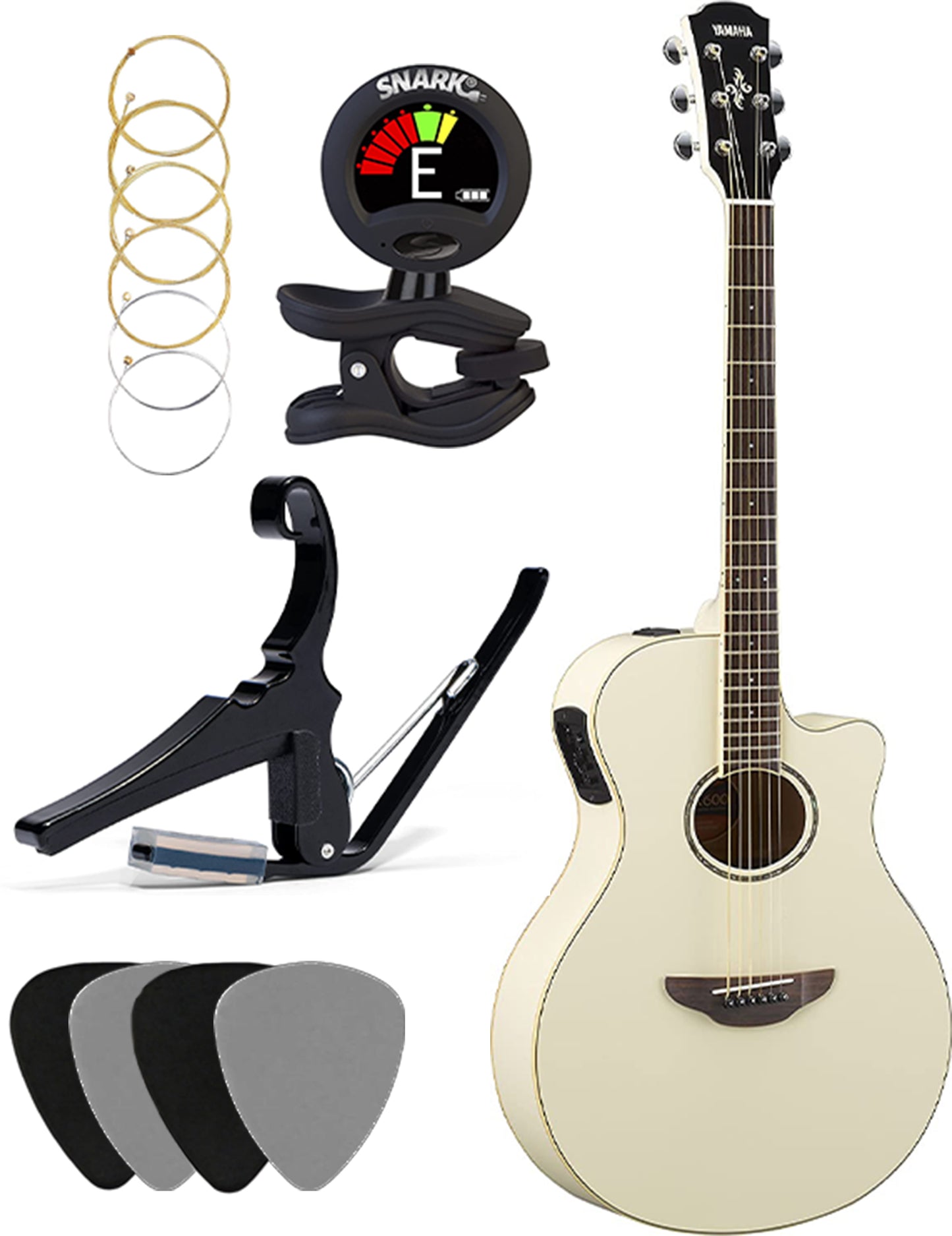 Yamaha APX600 Acoustic-Electric Guitar package