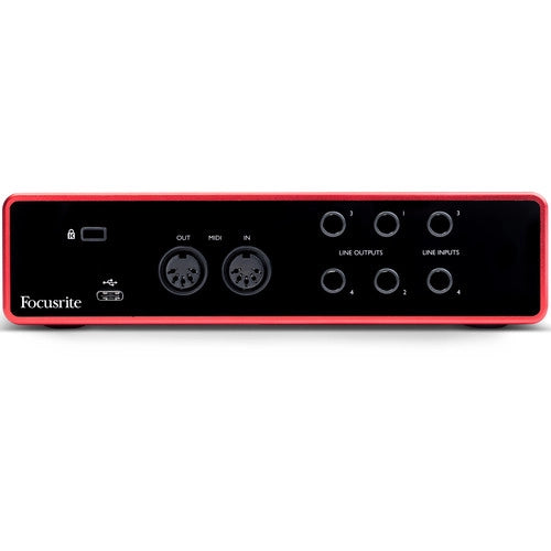 Focusrite Scarlett 4i4 4x4 USB Audio/MIDI Interface (3rd Generation)