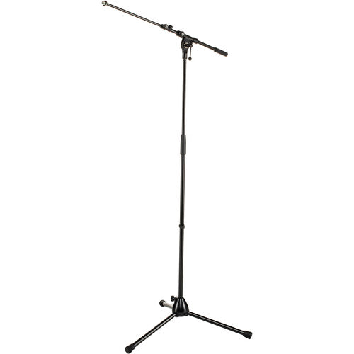 K&M 210/9 Tripod Microphone Stand with Telescoping Boom – Key Note Music