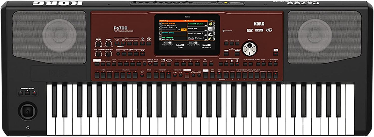 Korg PA700 Arranger keyboard essentials bundle