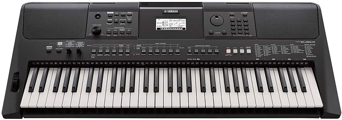 Yamaha PSR E373AD Touch Sensitive Portable Keyboard (Power adapter included)