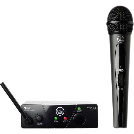 AKG WMS40 Mini Single Vocal Set Wireless Microphone System