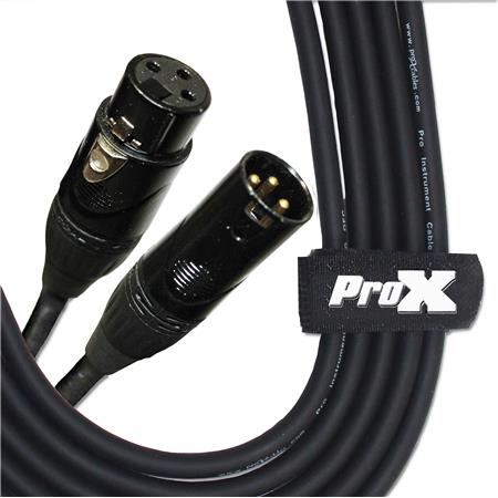 ProX XC-MIC25 25' XLR-F to XLR-M Balanced High Performance Microphone Cable