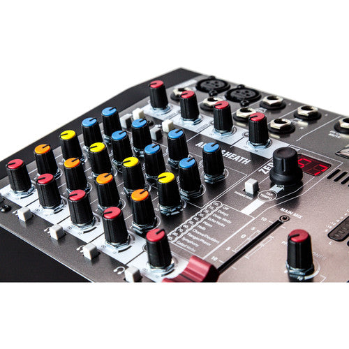 Allen & Heath ZED-6FX Compact Analog Mixer (with On-Board Effects Engine)