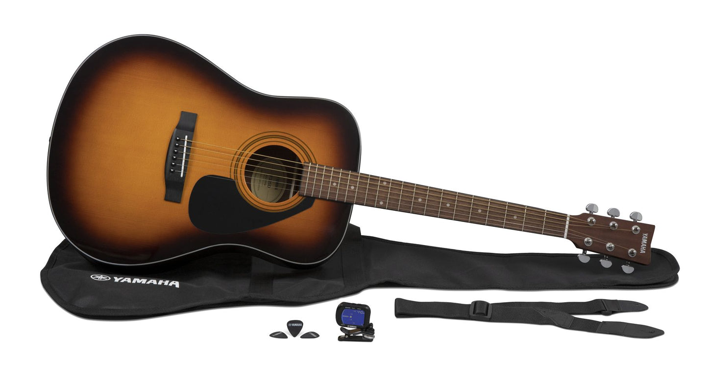 Yamaha Gigmaker Standard Acoustic Guitar Starter Pack - Tobacco Sunburst