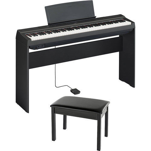 Yamaha P-125 Digital Piano 88 Key Weighted GHS Action (Black)
