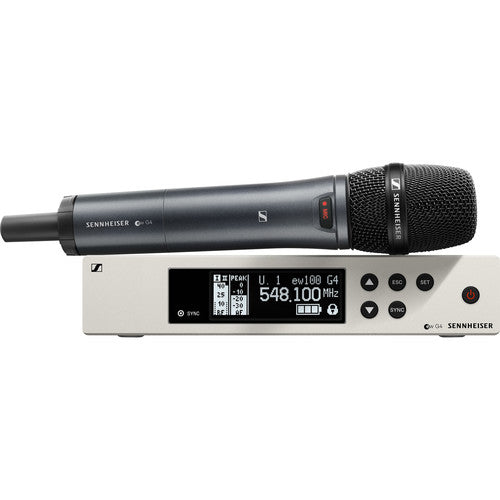 Sennheiser EW 100 G4-835-S Wireless Handheld Microphone System with MMD 835 Capsule