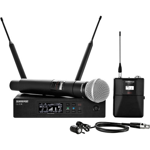Shure QLXD124/85 Digital Wireless Combo Microphone System